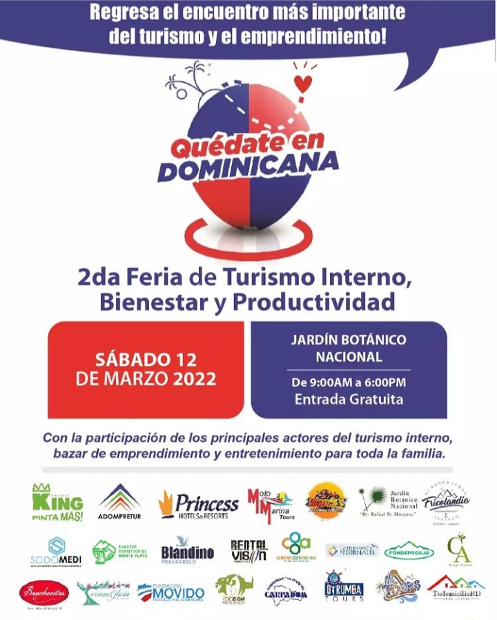 Este sábado 12 regresa la feria “Quédate en Dominicana”